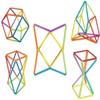 Polygonzo-Geo Twister Shapeshifter. Set of (2) Geo-Morph Twister Fidget Toys view 1