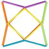 Polygonzo-Geo Twister Shapeshifter. Set of (2) Geo-Morph Twister Fidget Toys view 2