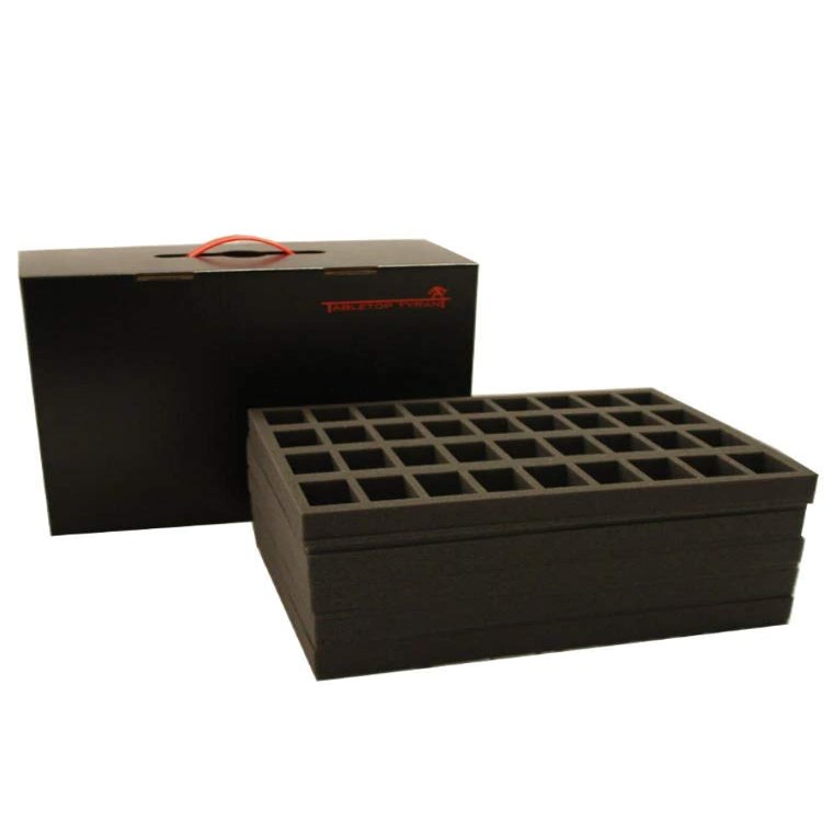 Defender Figure Case Including 5 Infantry Foam Trays (Holds 180 Models)