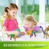 Dan&Darci Dino Models, Clay Craft Kit - Dinosaur Arts and Crafts for Kids - Birthday Gifts for Boys & Girls - Build 4 Dinos with Air Dry Magic Modeling Model Set Ages 3, 4, 5, 7, 8+ Boy or Girl view 3