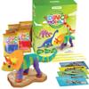 Dan&Darci Dino Models, Clay Craft Kit - Dinosaur Arts and Crafts for Kids - Birthday Gifts for Boys & Girls - Build 4 Dinos with Air Dry Magic Modeling Model Set Ages 3, 4, 5, 7, 8+ Boy or Girl view 4