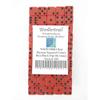 Red Opaque Squared Corner Dice Black Pips D6 16mm (5/8in) Pack of 100 Wondertrail view 2