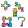 U-Fidget Shape Shifting Multi Colored Folding Toy Deal for Stress Relief, Focus, and Hand Therapy  Compact and Travel-Friendly view 3