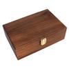 Alex Cramer Double 9 Dominoes Set for Adults with Spinners. Domino Set in Black Walnut Case. Holds 55-Piece Set of Dominoes (Dominos Set) view 2