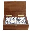 Alex Cramer Double 9 Dominoes Set for Adults with Spinners. Domino Set in Black Walnut Case. Holds 55-Piece Set of Dominoes (Dominos Set) view 4