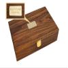 Alex Cramer The Nines Double 9 Domino Set - American-Made Solid Walnut Case Holds Our 55-Piece Domino Set for Adults view 1