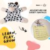 Fun and Educational Animal Fridge Magnets for Kids -Soft Plush Magnetic Animal Characters for Learning and Play, Fridge Toys for Toddlers 1-3, Board Magnets, Locker Buddies view 2