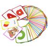 Alphabet Flash Cards for Toddlers: Teach Toddler ABC Letters & Words, 52 Double-Sided Uppercase and Lowercase Letters Cards - Preschool Learning view 1