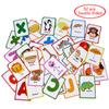 Alphabet Flash Cards for Toddlers: Teach Toddler ABC Letters & Words, 52 Double-Sided Uppercase and Lowercase Letters Cards - Preschool Learning view 2