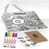 ARTSBOT Craft Kits - Make Your Own - Creativity & Imagination On The Go - Compact, Mess-Free, Stress-Free Art Kit for Boys and Girls 5+ - Common Core Compatible - 4 Great Kits (Donut Tote) view 2