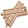 Thomas Wooden Crossing X Switch Track (1 Piece) Train Track Pack Loose view 1