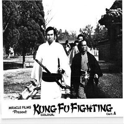 Kung Fu Fighting Tang shou tai Quan dao Original Lobby Card Jason Piao Pai