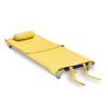 Rollee Pollee Nap Sac Roll-Up Toddler Blanket with Attached Pillow  Soft Fleece Preschool Nap Mat for Daycare or Travel  Machine Washable  Yellow view 1