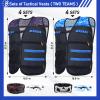 8 Pack Tactical Vest Kits Fit for Nerf Guns N-Strike Elite Series for Kids Birthday Toy Gun Wars, Basement or Backyard Games, Birthday Party Supplies with Kids Vests, Face Masks, Protective Glasses view 2