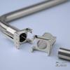 Lesu 1/14 Rc Model DIY Tmy American King Truck Exhaust Pipe Metal Car Parts view 3