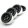 QUE-T 1.9inch RC Rock Crawler Metal Beadlock Wheel Rims for TRX4 SCX10 90046 D90 Pack of 4 (Black) view 3