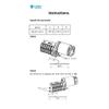 Lesu 3Grade Gear Box B Transmission Transfer Case 1/14 Rc Tmy Tractor Truck view 4