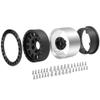 QUE-T 1.9" RC Crawler CNC Metal Beadlock Wheel Rims for 1/10 Axial Scx10 D90 D110 TRX-4 (Black) view 3