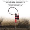 2pcs RC Shocks, RC Car Internal Spring Negative Pressure Shock Damper with Spring Absorber Springs Adjustable Damper Gun Compatible for SCX10 D90 1/10 RC Car(Red-110m) 110Mm Shocks view 4