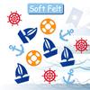 2 Pieces Nautical Bunting Banner Cruise Door Decorations Sailboat Yacht Lighthouse Bunting Garland for Nautical Themed Birthday Party Baby Shower Anniversary Decoration view 4