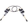 2pcs RC Car Internal Spring Negative Pressure Shock Damper with Spring Absorber Springs Adjustable Damper Compatible for SCX10 D90 1/10 RC Car(-100m) Rc Shocks Shocks view 1