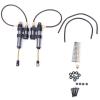 2pcs RC Car Internal Spring Negative Pressure Shock Damper with Spring Absorber Springs Adjustable Damper Compatible for SCX10 D90 1/10 RC Car(-100m) Rc Shocks Shocks view 3