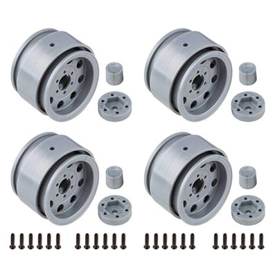 Team Associated The Ocho 1.90" Wheels, Silver (2): Enduro, ASC42108