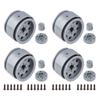 Team Associated The Ocho 1.90" Wheels, Silver (2): Enduro, ASC42108 view 1