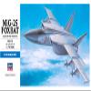 Hasegawa Mig-25 Foxbat, 1/72 Scale D Series Russian Air Force Interceptor Aircraft Model Kit/Item # 00434 view 1