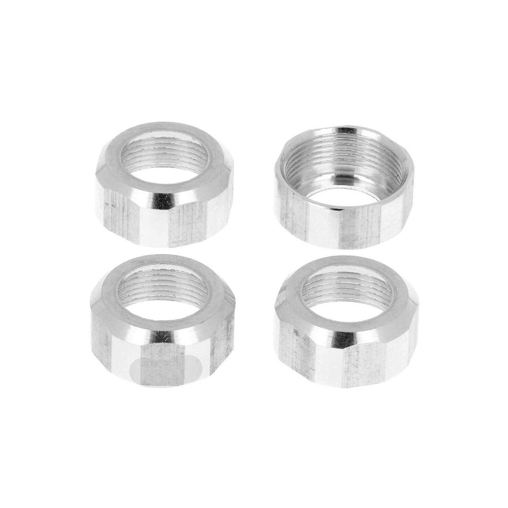 CEN Racing Silver Shock Cap Optional (4) CQ0102