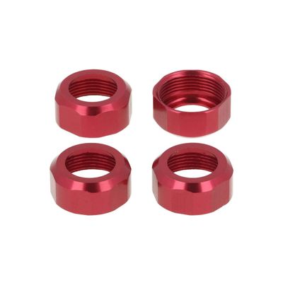 CEN Racing Shock Cap Red Anodized (4) CQ0109