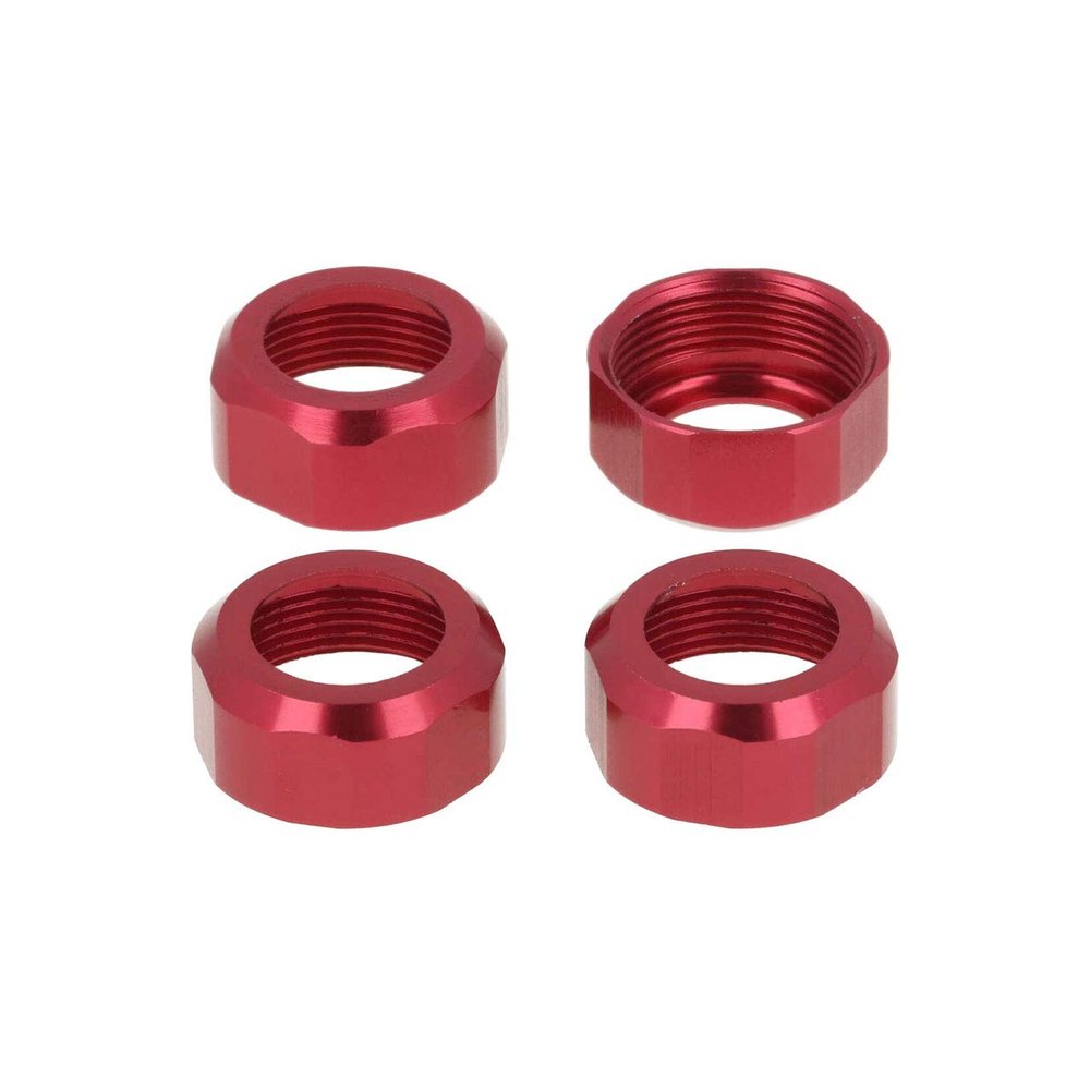CEN Racing Shock Cap Red Anodized (4) CQ0109