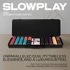 SLOWPLAY Nash Ceramic Poker Chips Set for Texas Hold'em, 500 PCS [Blank Chips], 39mm & 10g Each | Features a High-end Chip case with Extra Durable German Polycarbonate Shell view 2