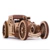 Wood Trick Hot Rod Wooden Model Car Kit to Build - Rides up to 32 feet - Detailed - 3D Wooden Puzzles for Adults to Build - Engineering DIY Mechanical Wood Model Kits for Adults view 1