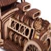 Wood Trick Hot Rod Wooden Model Car Kit to Build - Rides up to 32 feet - Detailed - 3D Wooden Puzzles for Adults to Build - Engineering DIY Mechanical Wood Model Kits for Adults view 3