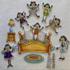 Five Little Monkeys Jumping On The Bed Felts Flannel Board Story 26 pieces PRECUT plus 6 coloring/activity pages lesson suggestions view 2