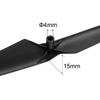uxcell ABS Propeller CW CCW 4 Pair + 8 Guard Cover + 4 Landing Skid for SYMA X5C X5SC Quadcopter Drone Black view 3