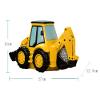FUYU Cartoon Excavator Piggy Bank Coin Bank Money Box Home Decor view 2