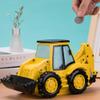 FUYU Cartoon Excavator Piggy Bank Coin Bank Money Box Home Decor view 3