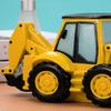 FUYU Cartoon Excavator Piggy Bank Coin Bank Money Box Home Decor view 4