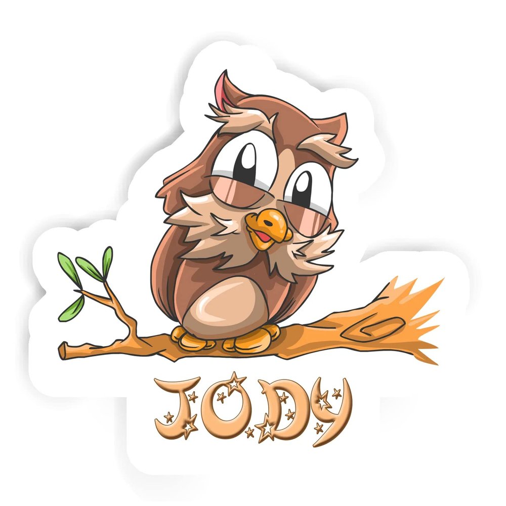 Jody Owl Sticker (Large, 14x9.8 inch)