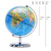 Exerz World Globe Dia 5.5-inch (14cm)- Mini Globe Political Map - Educational/Geographic view 2