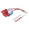 GoolRC Metal Gearbox 380 Brushed Motor Speed Change Replacement for 1/12 MN-D90 FJ-45 RC Car Parts (Red) view 1