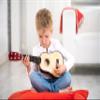 Boogie Bee 6 String Wooden Guitar 55cm view 3