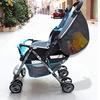 2 Pack Universal Side Sling Stroller Mesh Cargo Net and Organizer, Extra Stroller Storage Space, Non-Slip and Adjustable Straps view 4