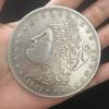 blue-ther Jumbo Copper Morgan Dollar (7cm) Stage Magic Tricks Coin Magic Props Funny Coin Appearing Gimmick Classic Magician Toys (Silver) view 1