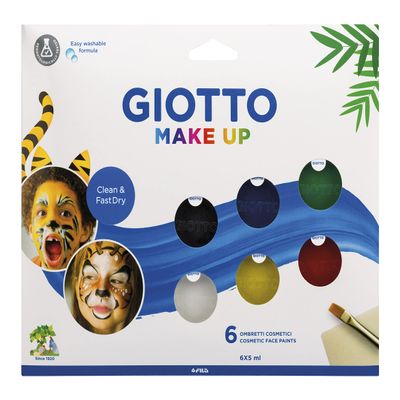 GIOTTO MAKE UP Schminke, Set 6 x 5 ml, Classic-Set