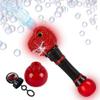 ArtCreativity T-Rex Bubble Wand Toys - Light Up Illuminating Dinosaur Bubble Maker Wand, Bubble Blower with Cool LED Effects for Kids, Batteries and Bubble Fluid Included, Great Gift Idea, Party Favor view 1