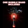 ArtCreativity T-Rex Bubble Wand Toys - Light Up Illuminating Dinosaur Bubble Maker Wand, Bubble Blower with Cool LED Effects for Kids, Batteries and Bubble Fluid Included, Great Gift Idea, Party Favor view 2