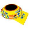 WOW Sports World of Watersports Inflatable Bounce Pad, 4Ft Bouncing Area, Yellow, 20-2030 view 1